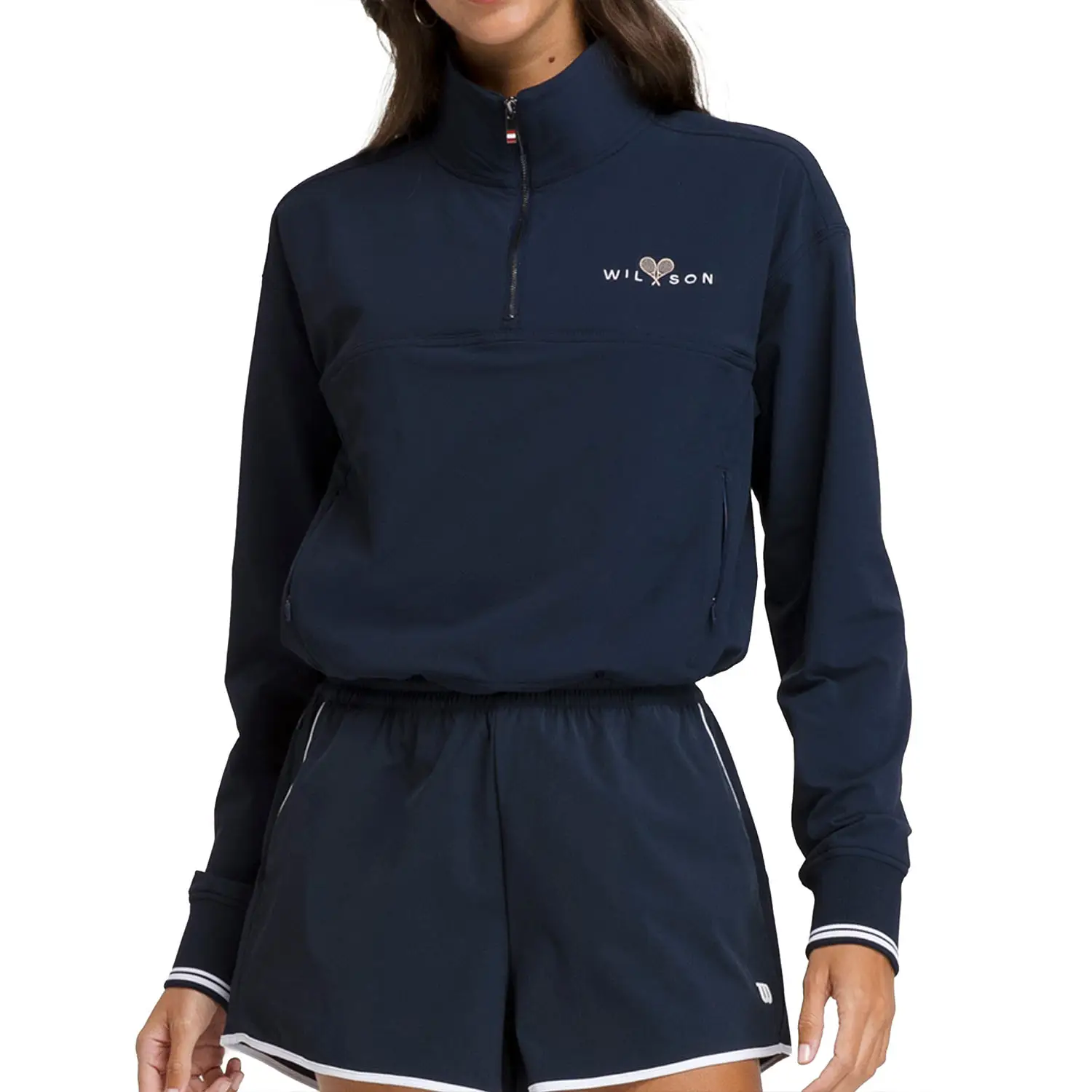 Wilson Davenport Woven Sweatshirt