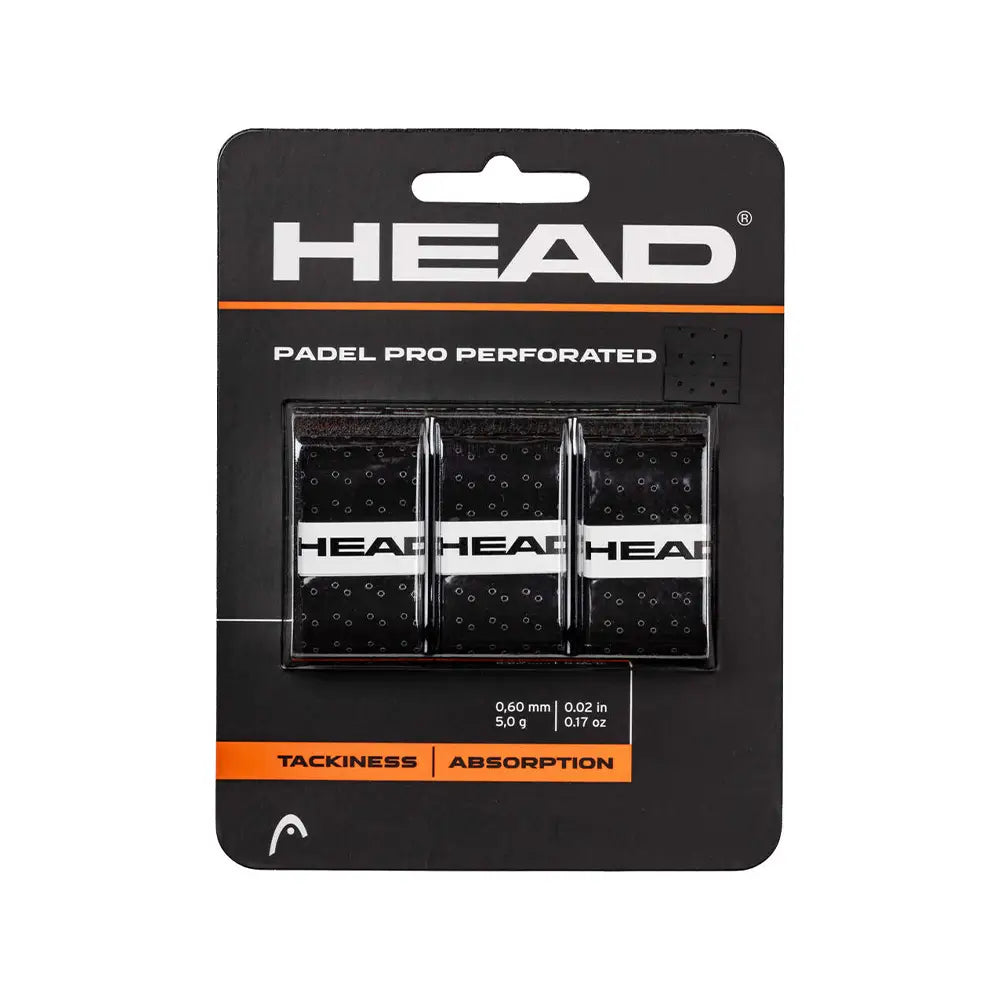 Head Padel Pro Perforeeritud Overgrip – 3 tk
